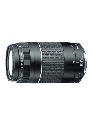 EF 75-300mm F/4-5.6 III Telephoto Zoom Lens Black
