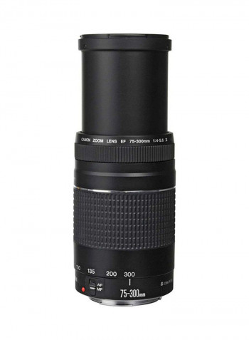 EF 75-300mm F/4-5.6 III Telephoto Zoom Lens Black