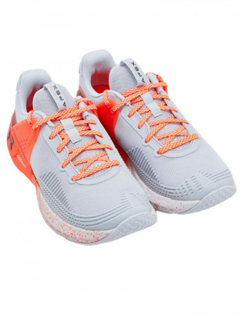 HOVR Apex Running Shoes Grey/Orange