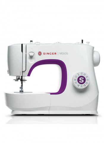 Electric Domestic Sewing Machine M3505 White