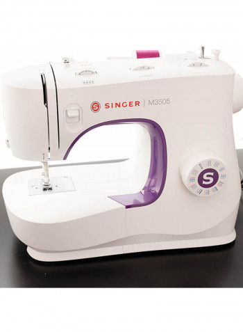 Electric Domestic Sewing Machine M3505 White