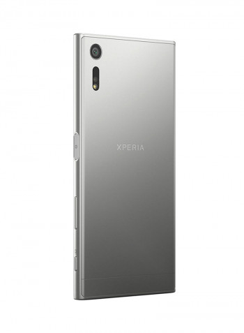 هاتف إكسبيريا XZ بشريحتين وذاكرة داخلية سعة 64 جيجابايت ويدعم تقنية 4G LTE، لون بلاتيني