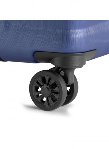 2-Piece Spinner Wheel Luggage Set Blue