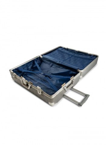 2-Piece Spinner Wheel Luggage Set Grey