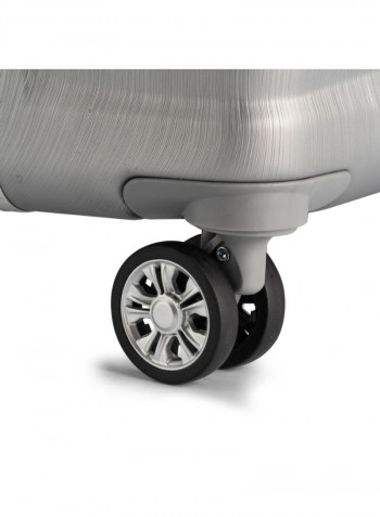 2-Piece Spinner Wheel Luggage Set Grey