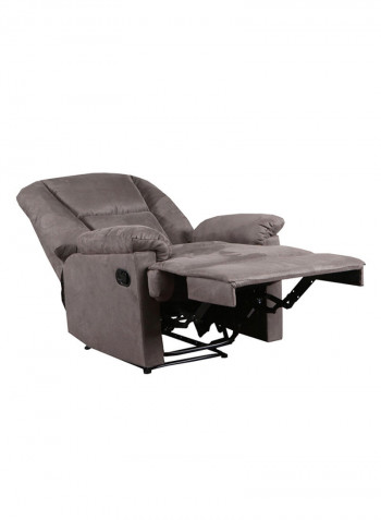 Harrel 1-Seater Recliner Grey 89x88cm