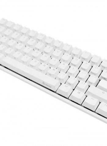 One 2 Mini Wireless Seamless RGB LED Keyboard White