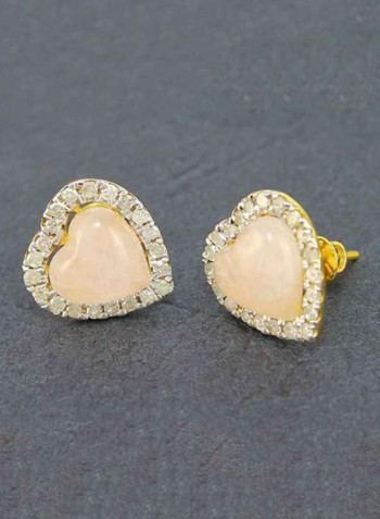 10 Karat Gold Diamond Earrings
