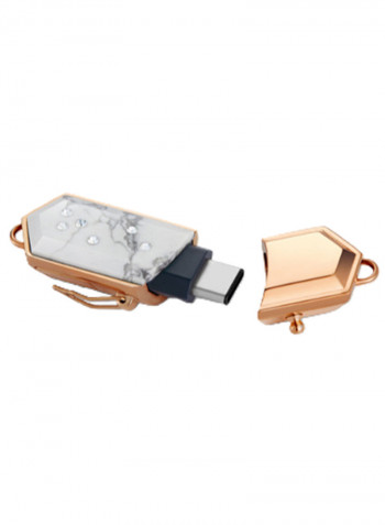 18K Rose Gold Chargeable Pendant