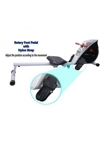 Elastic Cord Rowing Machine 174x39.5x96cm