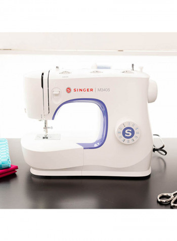 Electric Domestic Sewing Machine M3405 White