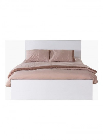 Halmstad Queen Bed White