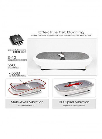 Body Shaper Workout Platform Machine 84.5 x 46.5cm