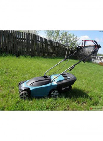 Electric Lawn Mower Blue/Black/Silver 65 x 49 x 35cm