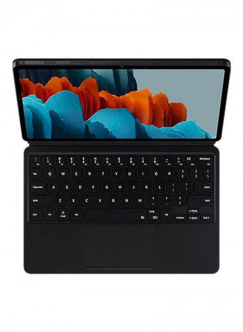 Galaxy Tab S7 Keyboard Cover Black 10.5inch Black