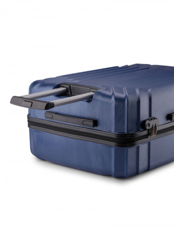 3-Piece Spinner Wheel Luggage Set Blue