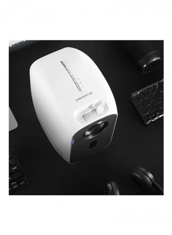HD Projector 4K LED 8000 Lumens Full HD 1080P PROJ-WO-44-W White
