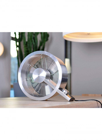 Q Full Stainless Steel Fan Q-002E Silver