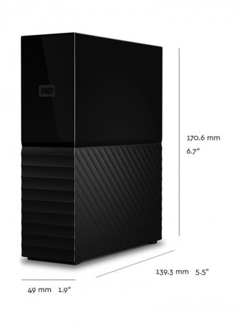 My Book External Hard Drive 6TB Black