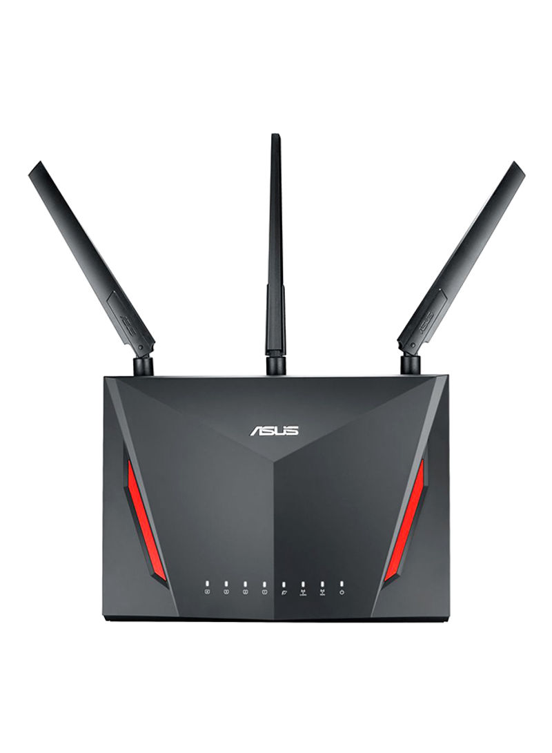 AC2900 Dual Band Gaming Router 2900 Mbps Black/Red