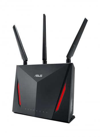 AC2900 Dual Band Gaming Router 2900 Mbps Black/Red