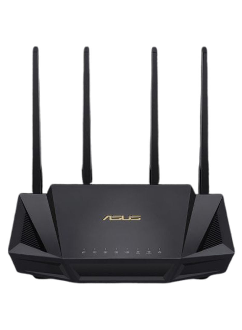 RT-AX3000 Dual Band WiFi 6 Router, Black