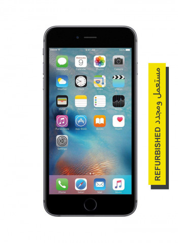Refurbished - iPhone 6 Plus With FaceTime Space Grey 64GB 4G LTE