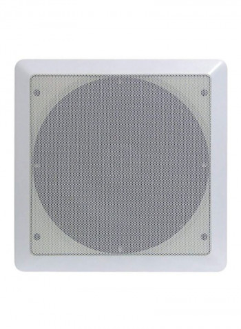 2-Way Midbass Woofer Wall Mount Speaker PDIC65SQ Silver