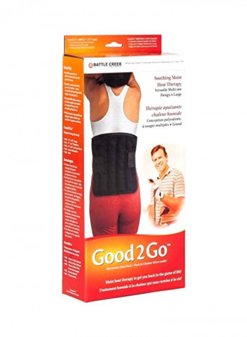 Microwaveable Moist Heat Wrap