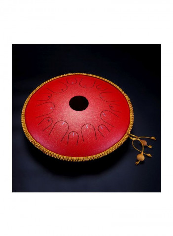 Percussion Handpan Drum With Ebony Drumsticks