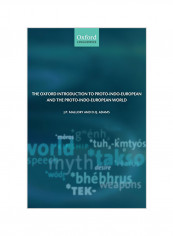 The Oxford Introduction To Proto-Indo-European And The Proto-Indo-European World Hardcover