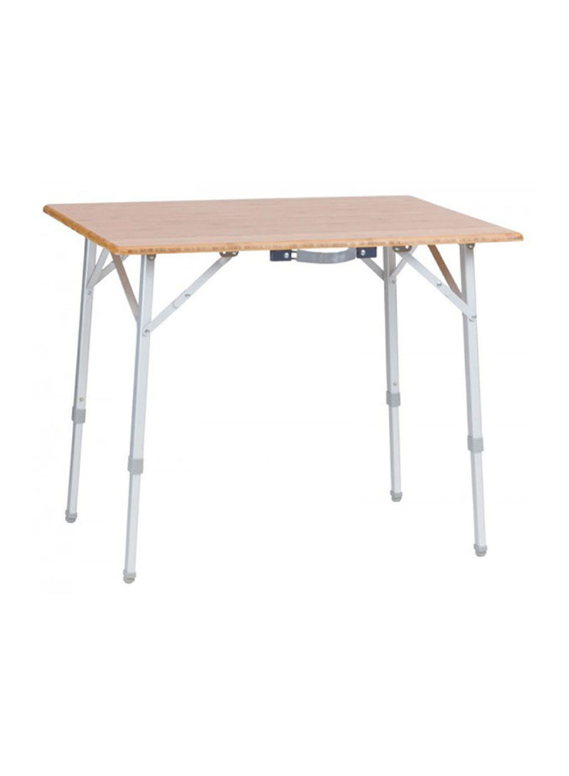 Folding Camping Table Brown/Grey