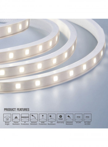 LED Flexible Strip Light Red 50x1.5x0.8centimeter