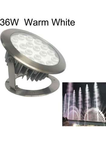 Waterproof LED Light Warm White 31 x 31 x 26centimeter