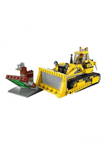 384-Piece City Demolition Bulldozer Building Toy