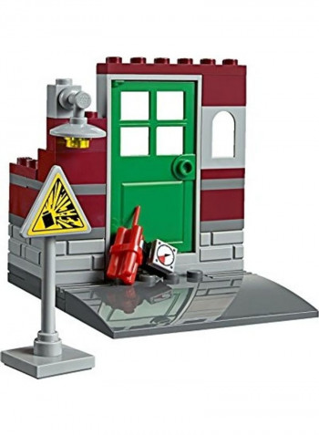 384-Piece City Demolition Bulldozer Building Toy