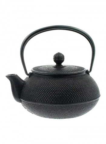 Japanese Iron Hobnail Tetsubin Teapot Black 29ounce