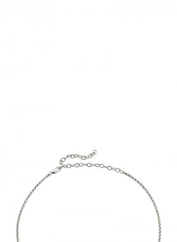 Bronze Pendant Necklace With Swarovski