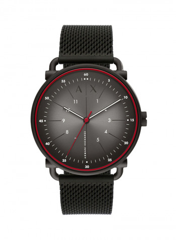 Men's Rocco Matte Stainless Steel Analog Watch AX2902
