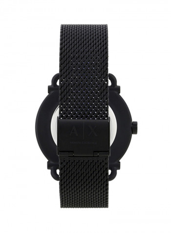 Men's Rocco Matte Stainless Steel Analog Watch AX2902