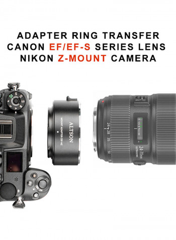 CEF-NZ Lens Mount Adapter Ring Black