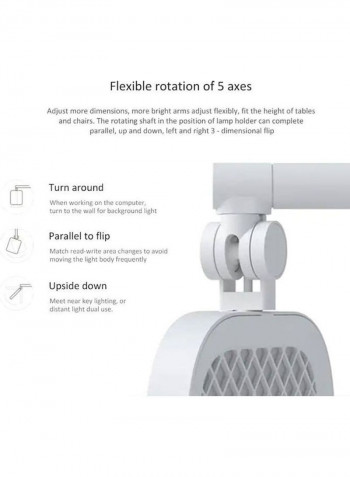 Original Xiaomi Mijia LED Desk Lamp White 50x15x15centimeter