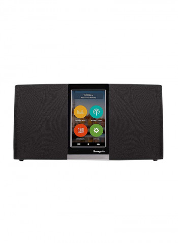 Wi-Fi Touch Screen Internet Radio B0767HLKZ6 Black