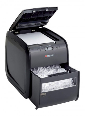 Cross Cut Shredder Machine Black