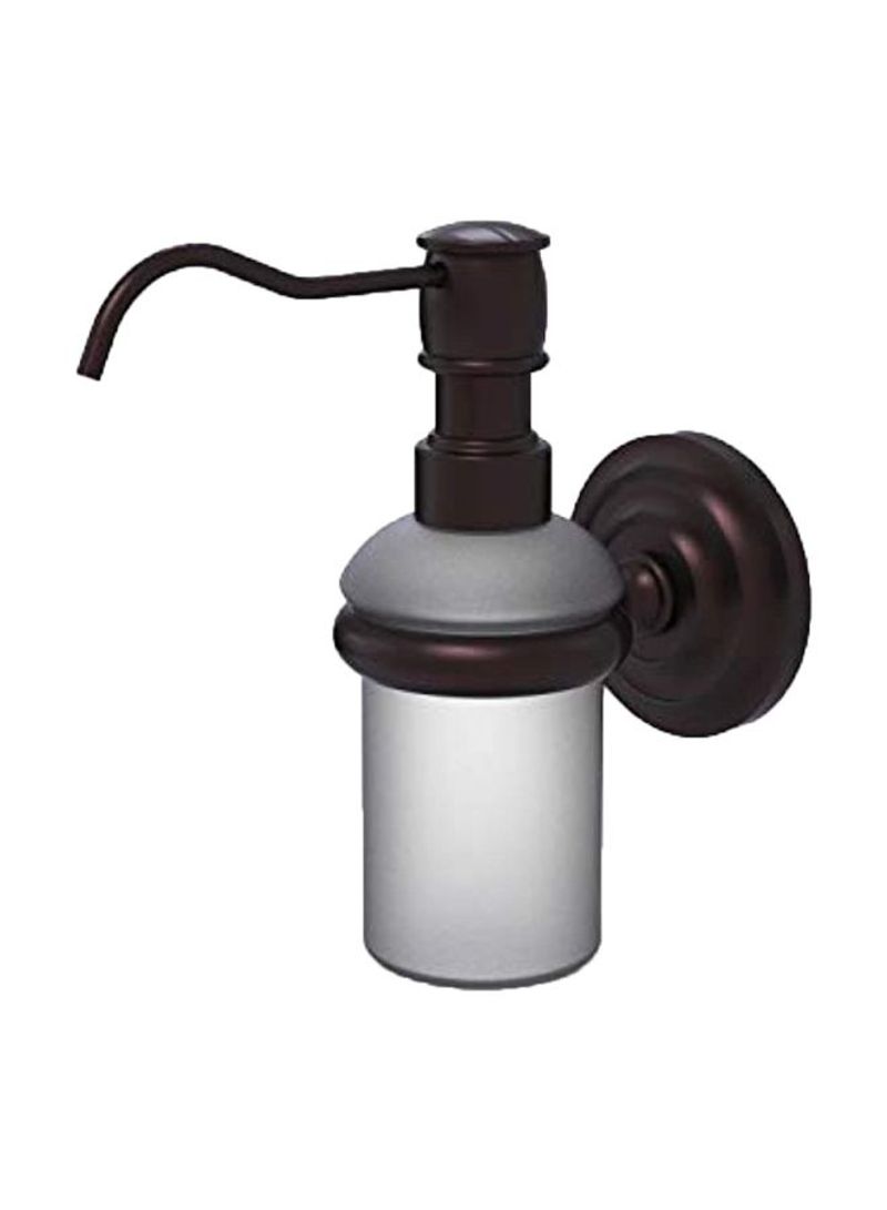 Prestige Que New Collection Wall Mounted Soap Dispenser Black/White 5ounce