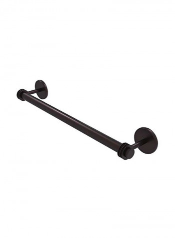 Satellite Orbit Two Collection Towel Bar Black 24inch