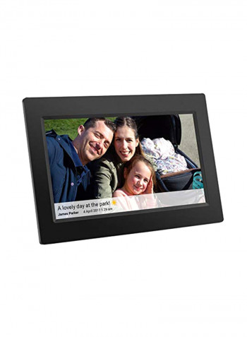 Wi-Fi Digital Photo Frame With Touch Screen 10inch Black