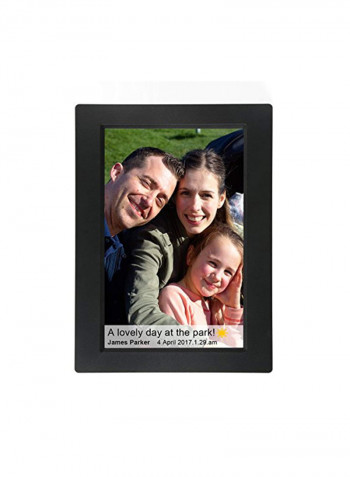 Wi-Fi Digital Photo Frame With Touch Screen 10inch Black