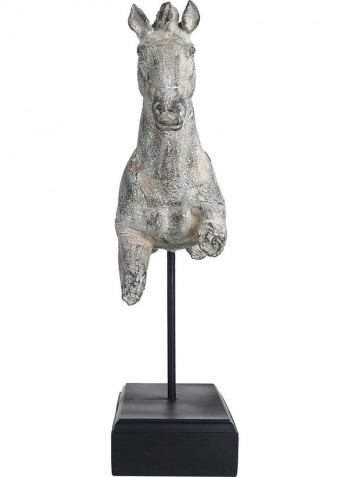 Incomplete Horse Sculpture Dark Gray 2.55kg
