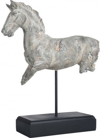 Incomplete Horse Sculpture Dark Gray 2.55kg